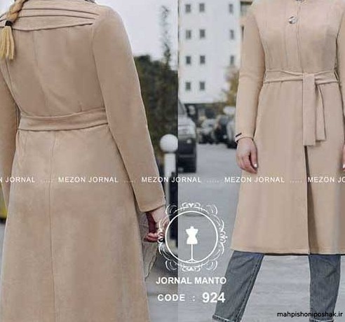 مدل پالتو دخترانه جدید با پارچه سوئیت