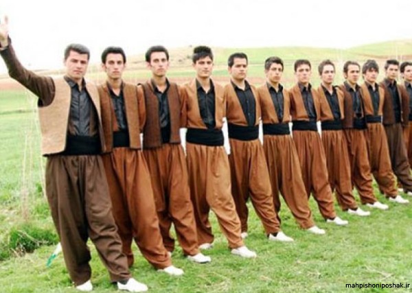 مدل لباس کردی مردانه مهابادی