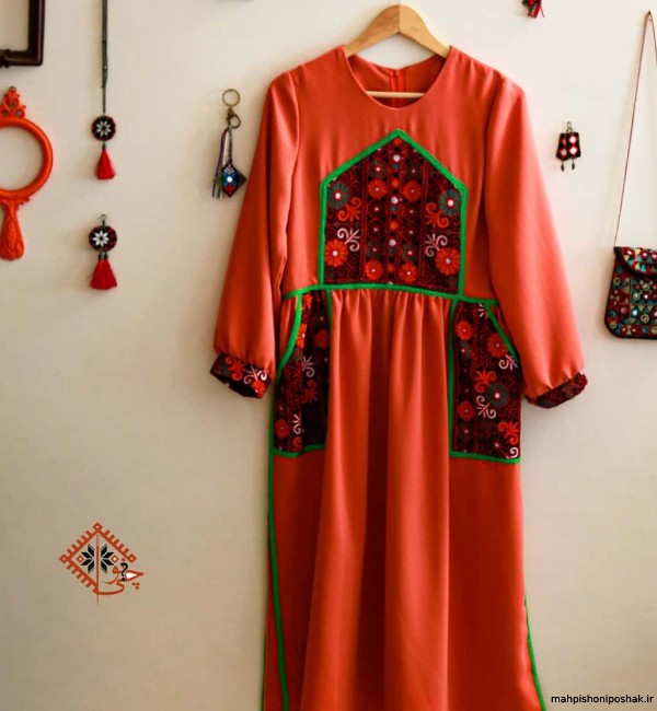 مدل لباس با زی بلوچی