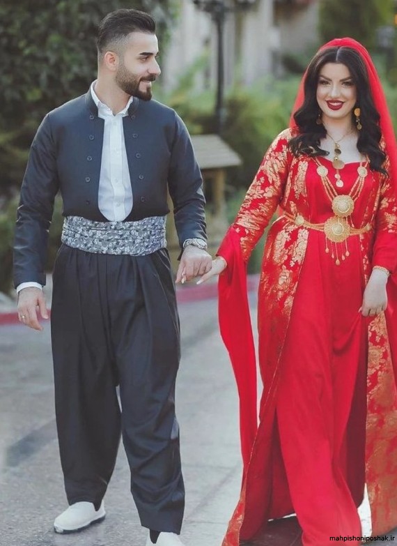 مدل لباس کردی چین دار جدید مدل لباس کردی چین دار جدید