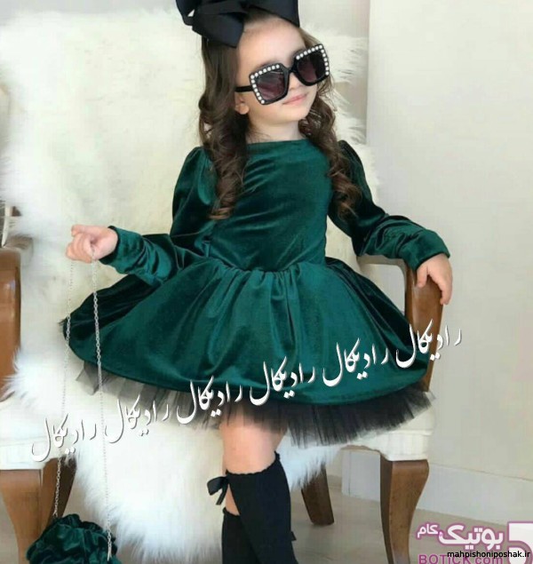 مدل پیراهن مجلسی بچه گانه شیک