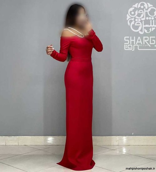 مدل لباس مجلسی بلند مازراتی
