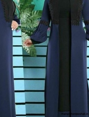مدل پیراهن حریر دوتیکه مدل پیراهن حریر دوتیکه