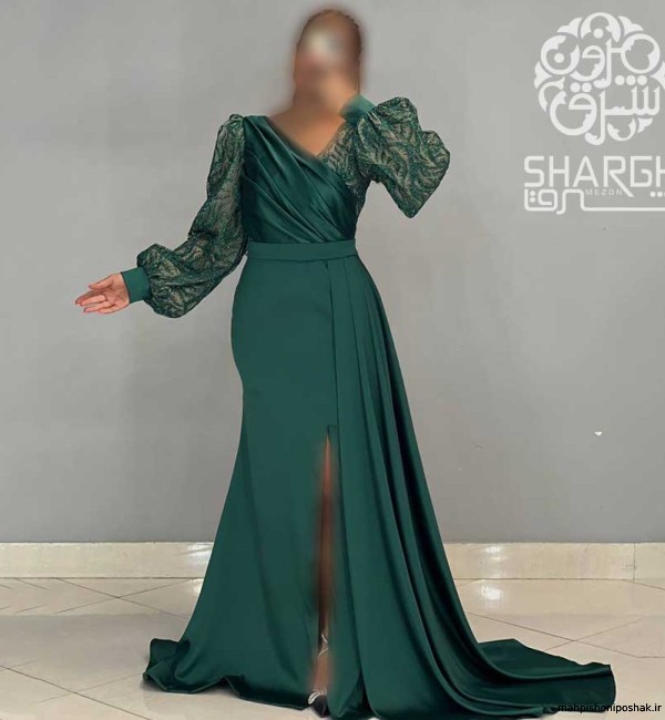 مدل لباس مجلسی تور ساتن مدل لباس مجلسی تور ساتن