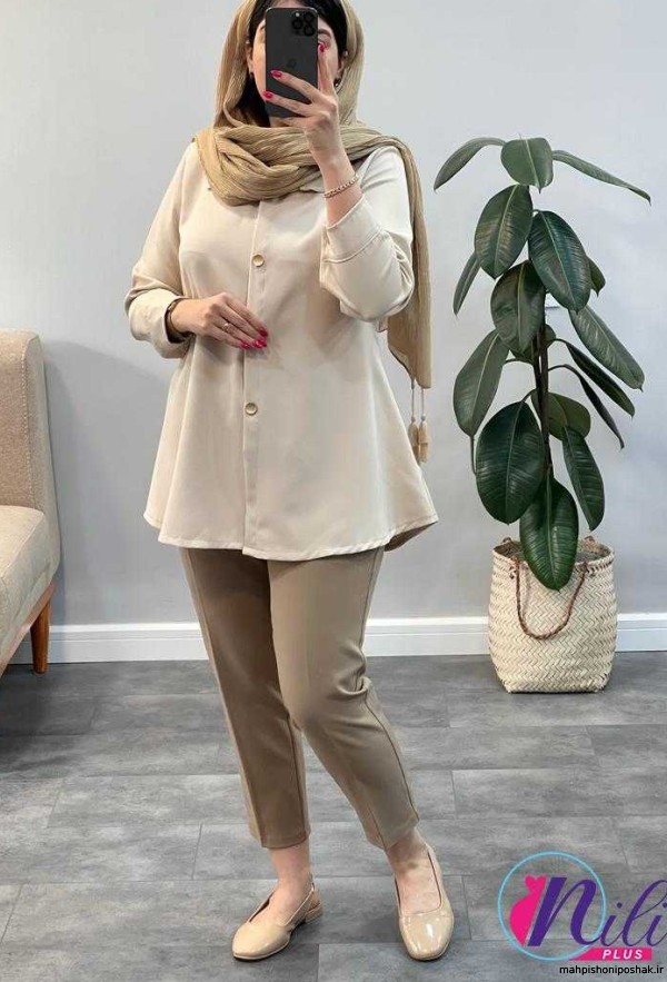 مدل لباس تونیک مانتویی مدل لباس تونیک مانتویی