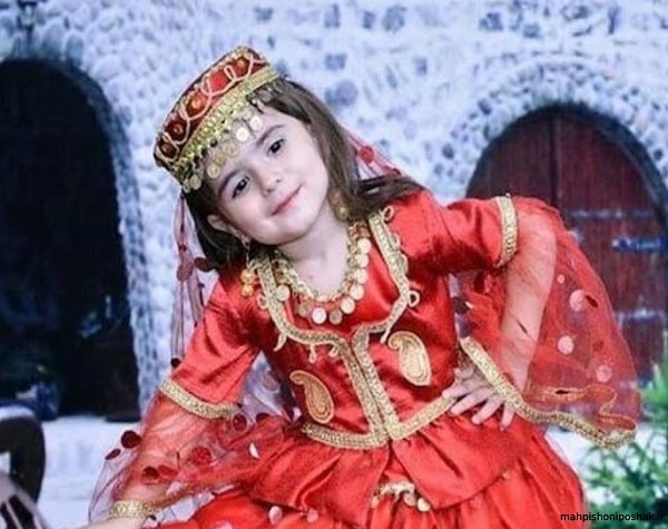 مدل لباس محلی لری پولکی
