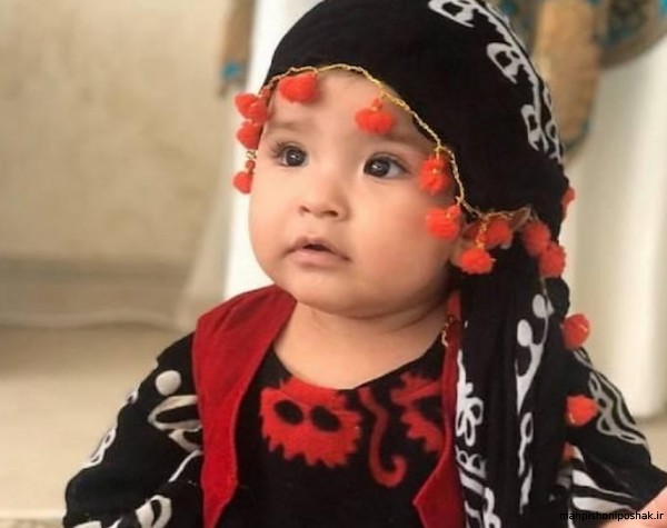 مدل لباس محلی لری پولکی
