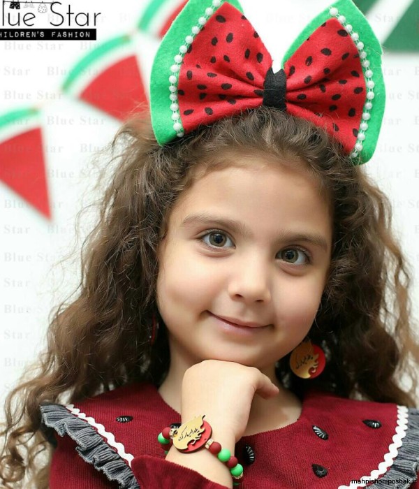 مدل لباس دخترانه شب یلدا با نمد مدل لباس دخترانه شب یلدا با نمد