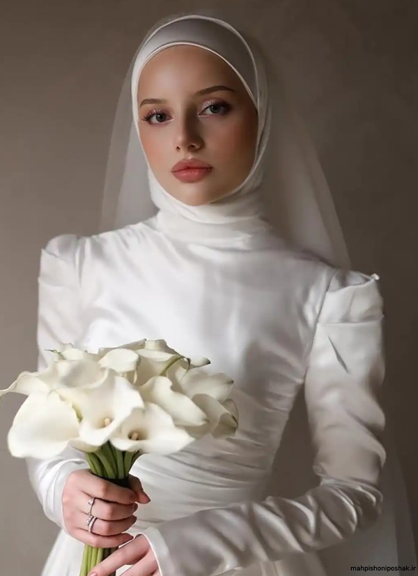 مدل لباس عقد با حجاب