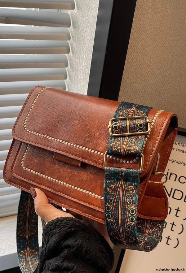 مدل کیف پولی چرم دست دوز زنانه مدل کیف پولی چرم دست دوز زنانه