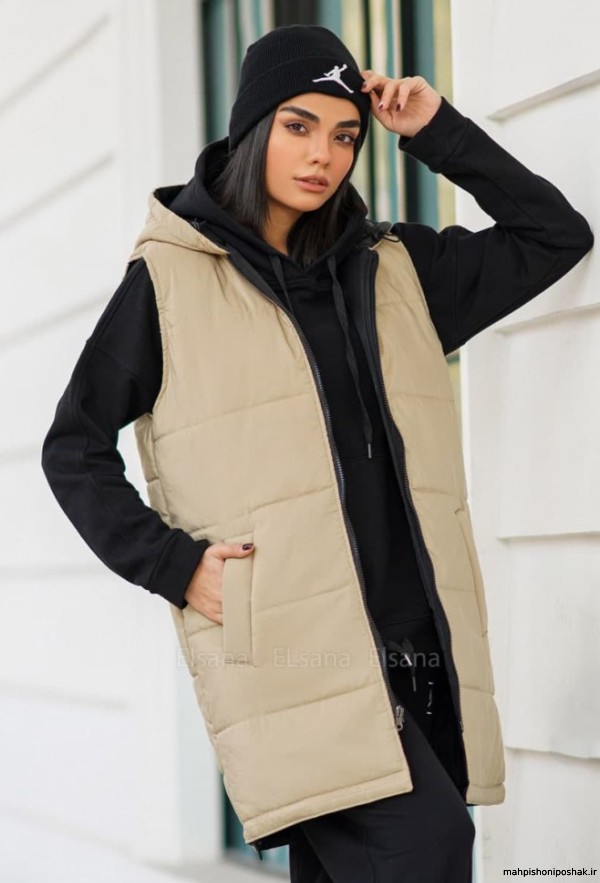 مدل پافر دخترانه دورو