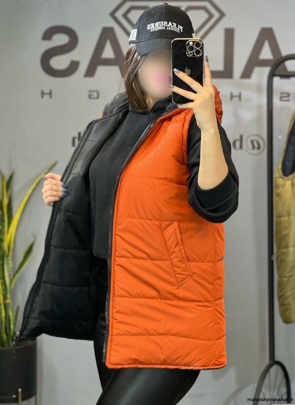 مدل پافر دخترانه دورو