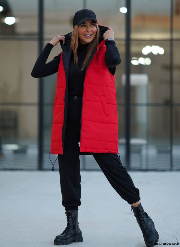 مدل پافر دخترانه دورو