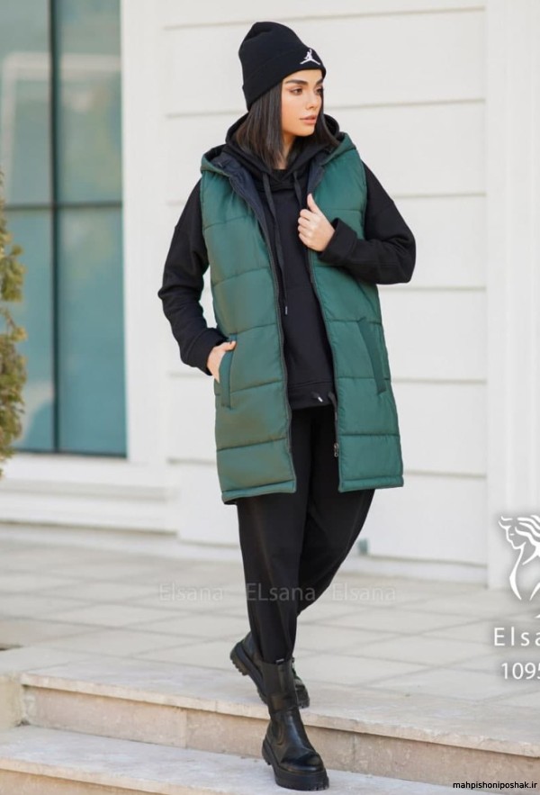 مدل پافر دخترانه دورو