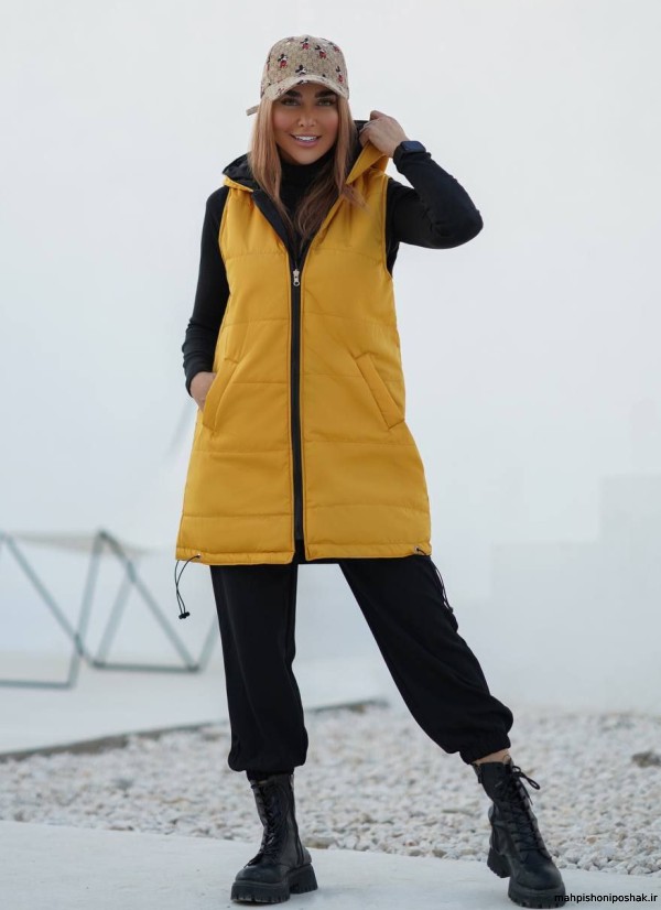 مدل پافر دخترانه دورو