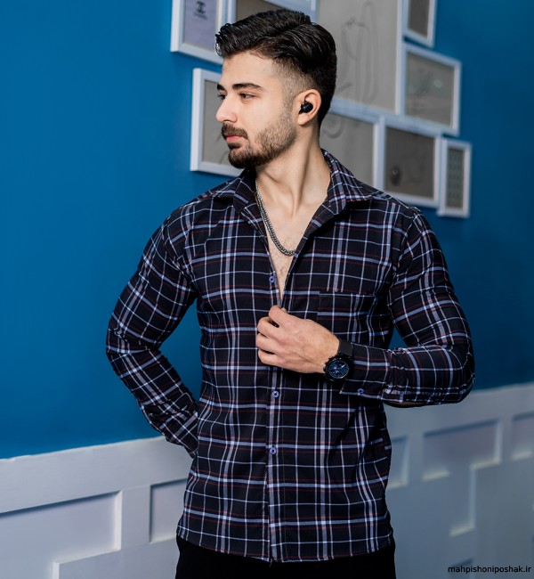 مدل پیراهن چهارخانه پسرانه