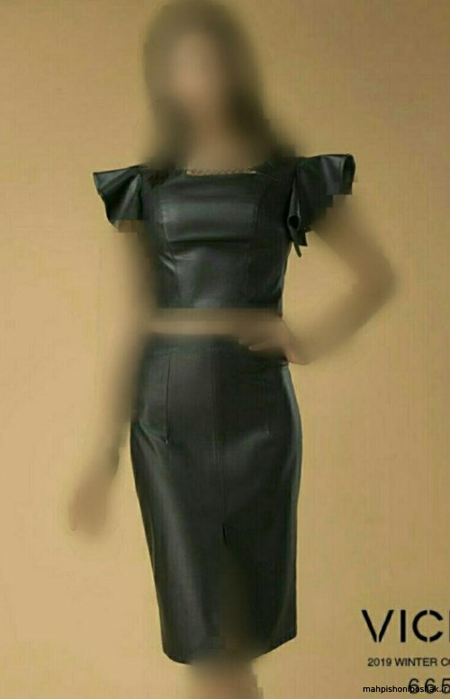 مدل کت نیم تنه چرم مدل کت نیم تنه چرم