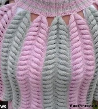 مدل ژاکت دخترانه با دو میل از یقه مدل ژاکت دخترانه با دو میل از یقه