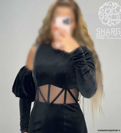 مدل لباس مخمل و تور مدل لباس مخمل و تور