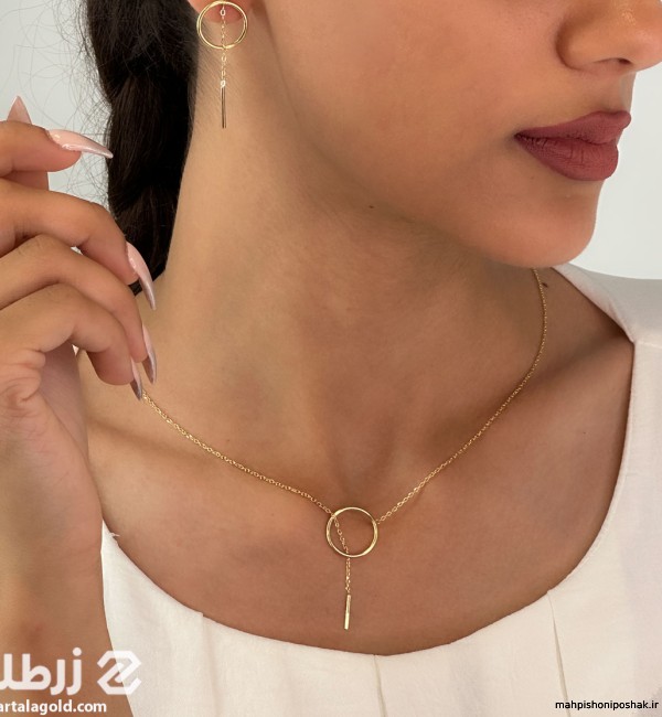 مدل گردنبند حلقه ای مدل گردنبند حلقه ای