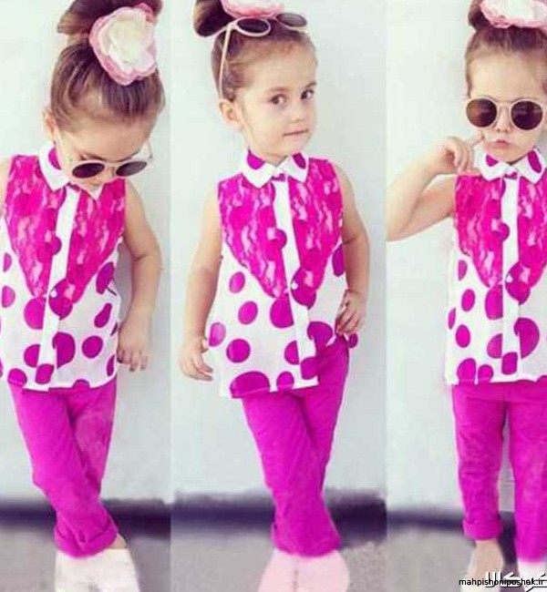 مدل لباس بچه گانه با پارچه چریکی