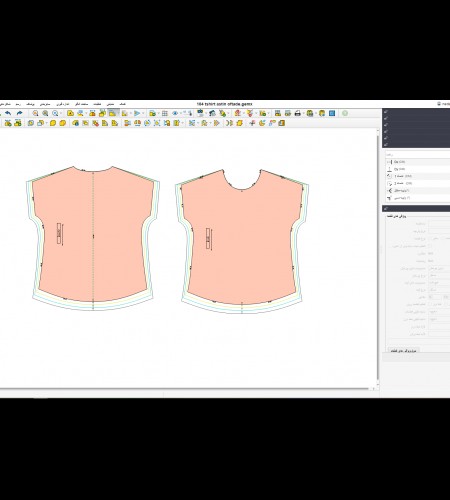 مدل تاپ استین افتاده