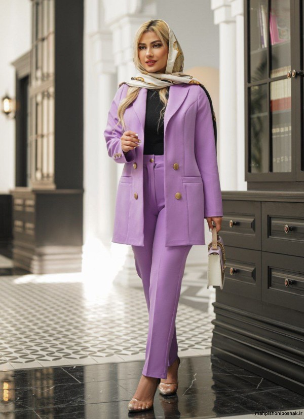 مدل کت شلوار زنانه عید ۱۴۰۲ مدل کت شلوار زنانه عید ۱۴۰۲