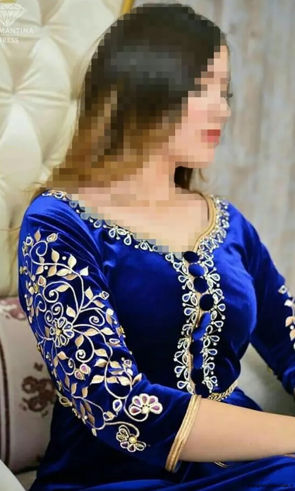 مدل لباس عقد فیروزه ای مدل لباس عقد فیروزه ای