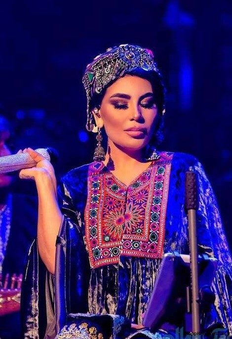 مدل لباس افغانی آریانا سعید مدل لباس افغانی آریانا سعید