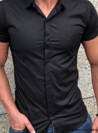 مدل پیراهن مردانه استین کوتاه جدید