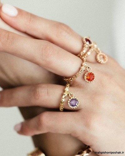 مدل انگشتر عقیق