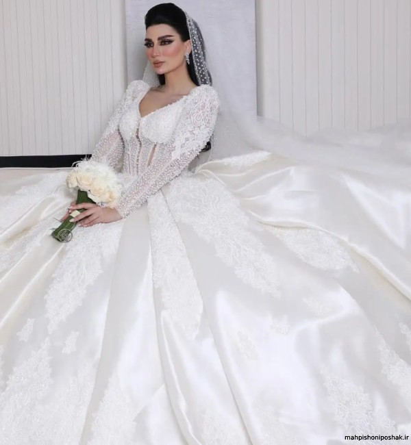 مدل لباس عروس عروسکی دخترانه مدل لباس عروس عروسکی دخترانه
