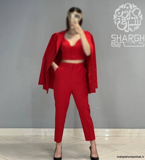 مدل ست نیم تنه با شلوار مدل ست نیم تنه با شلوار