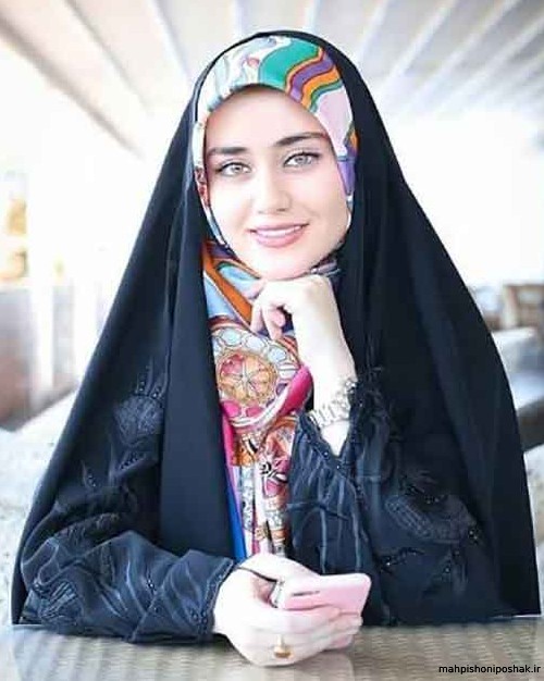 مدل لباس زنانه با حجاب ایرانی