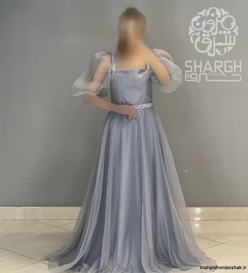 مدل لباس مجلسی پفی زنانه