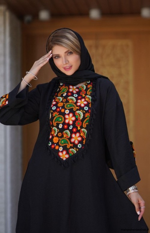 مدل لباس دخترانه با رنگ مشکی مدل لباس دخترانه با رنگ مشکی