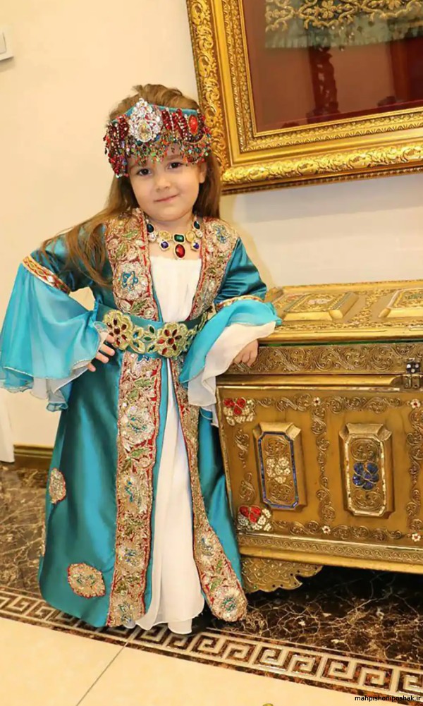 مدل لباس محلی کودکانه دخترانه مدل لباس محلی کودکانه دخترانه