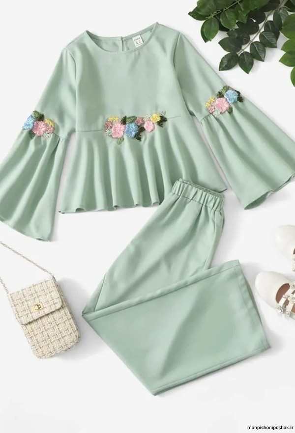 مدل تاپ شلوارک بچه گانه مجلسی