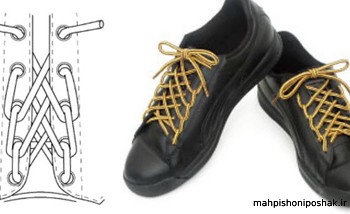 مدل های جدید بستن بند کفش