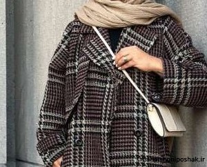مدل مانتو پاییزه چهارخونه ریز مدل مانتو پاییزه چهارخونه ریز