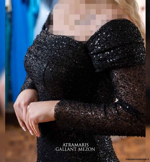 مدل پیراهن گیپور یقه قایقی مدل پیراهن گیپور یقه قایقی