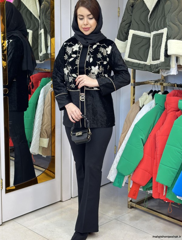 مدل کت زنانه مخمل مدل کت زنانه مخمل