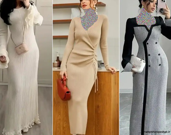 مدل لباس بافتنی ابریشم مدل لباس بافتنی ابریشم