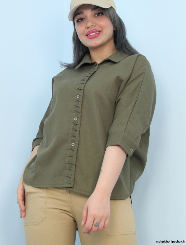 مدل شومیز زنانه کوتاه