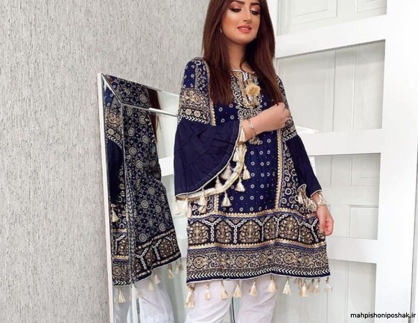 مدل لباس چپن دار کوتاه مدل لباس چپن دار کوتاه