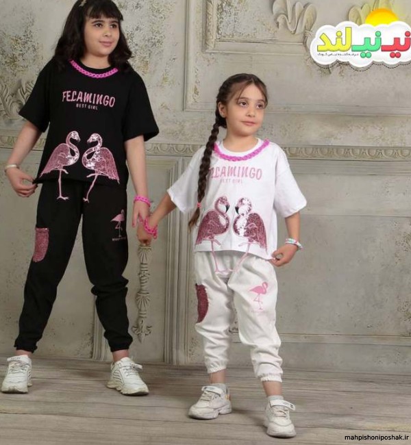 مدل کراپ شلوار بچه گانه دخترانه