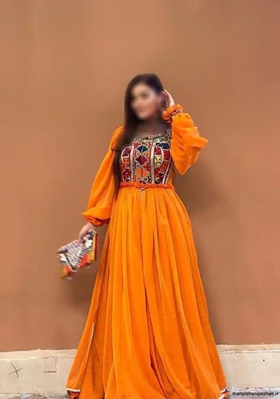 مدل لباس افغانی با پارچه ریون مدل لباس افغانی با پارچه ریون