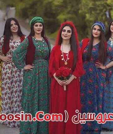 مدل لباس عروس و داماد کردی