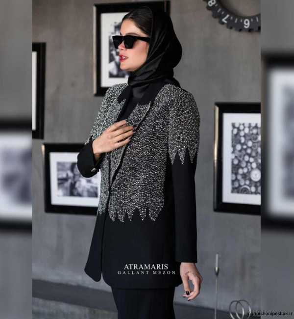 مدل لباس کت شلوار زنانه مجلسی مدل لباس کت شلوار زنانه مجلسی