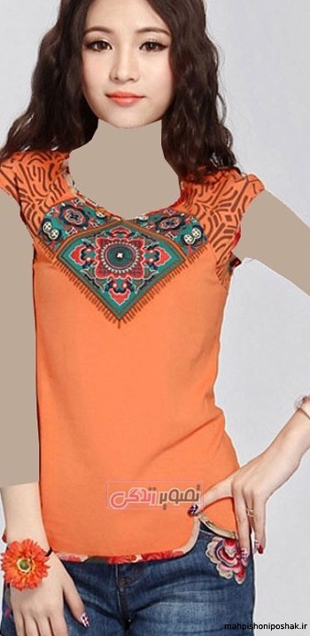 مدل تیشرت های زنانه جدید مدل تیشرت های زنانه جدید